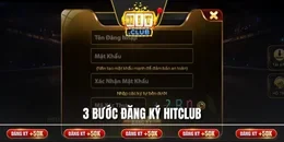3 bước đăng ký Hitclub