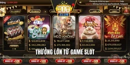 Thưởng lớn từ game slot